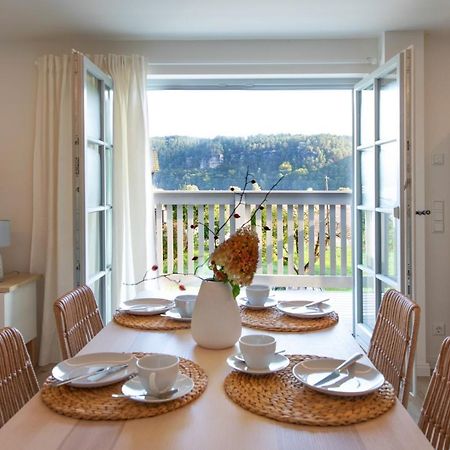 Traumhaftes Gaestehaus An Elberadweg Und Bastei Rathen Buitenkant foto